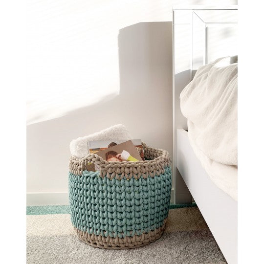 CHUNKY CROCHET BASKET